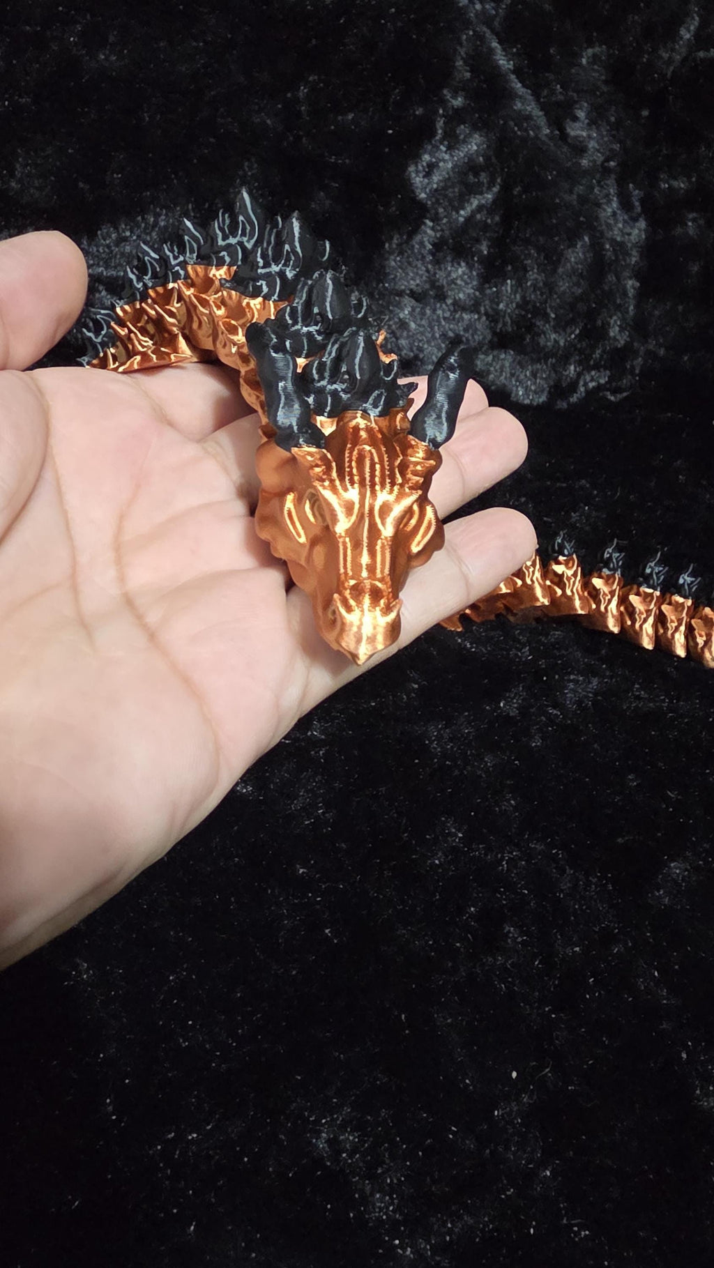 Giant articulated dragon 21"