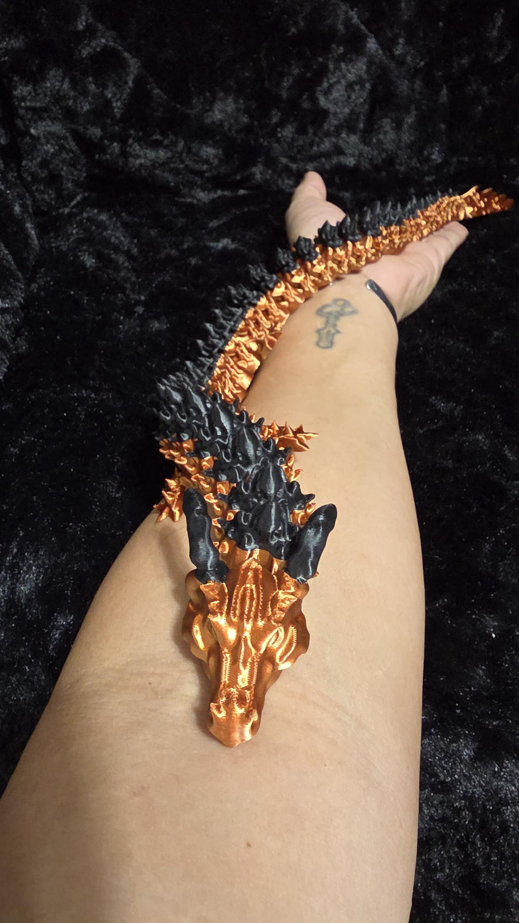 Giant articulated dragon 21"