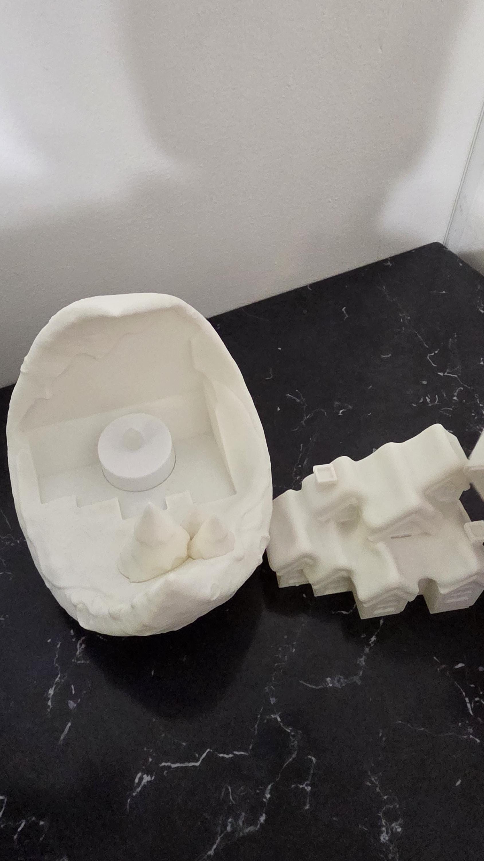 3D Printed Winter Village Scene Snowy Holiday Decor Cozy Christmas Gift Tabletop Display