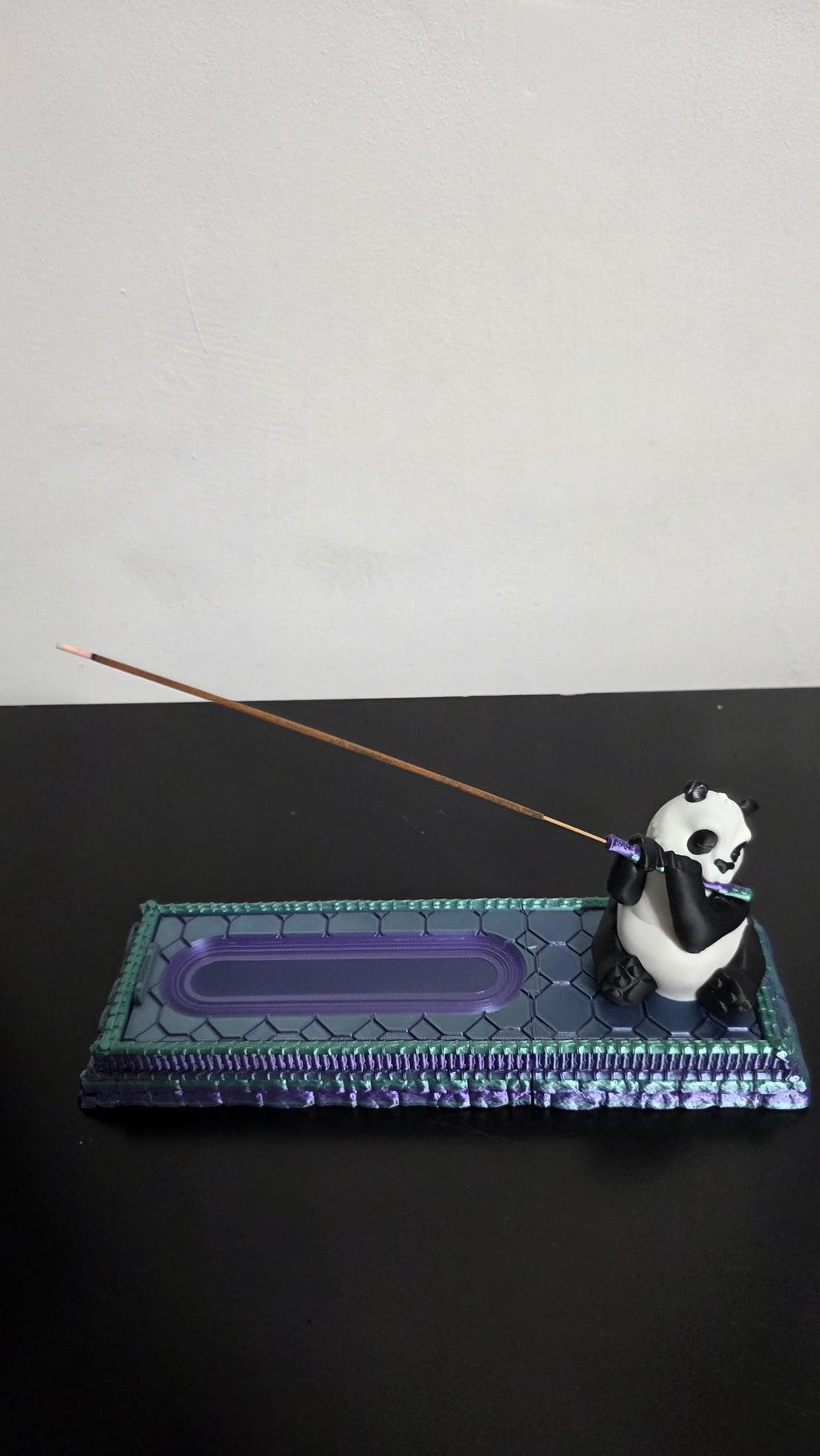 Panda Flutist Incense Holder