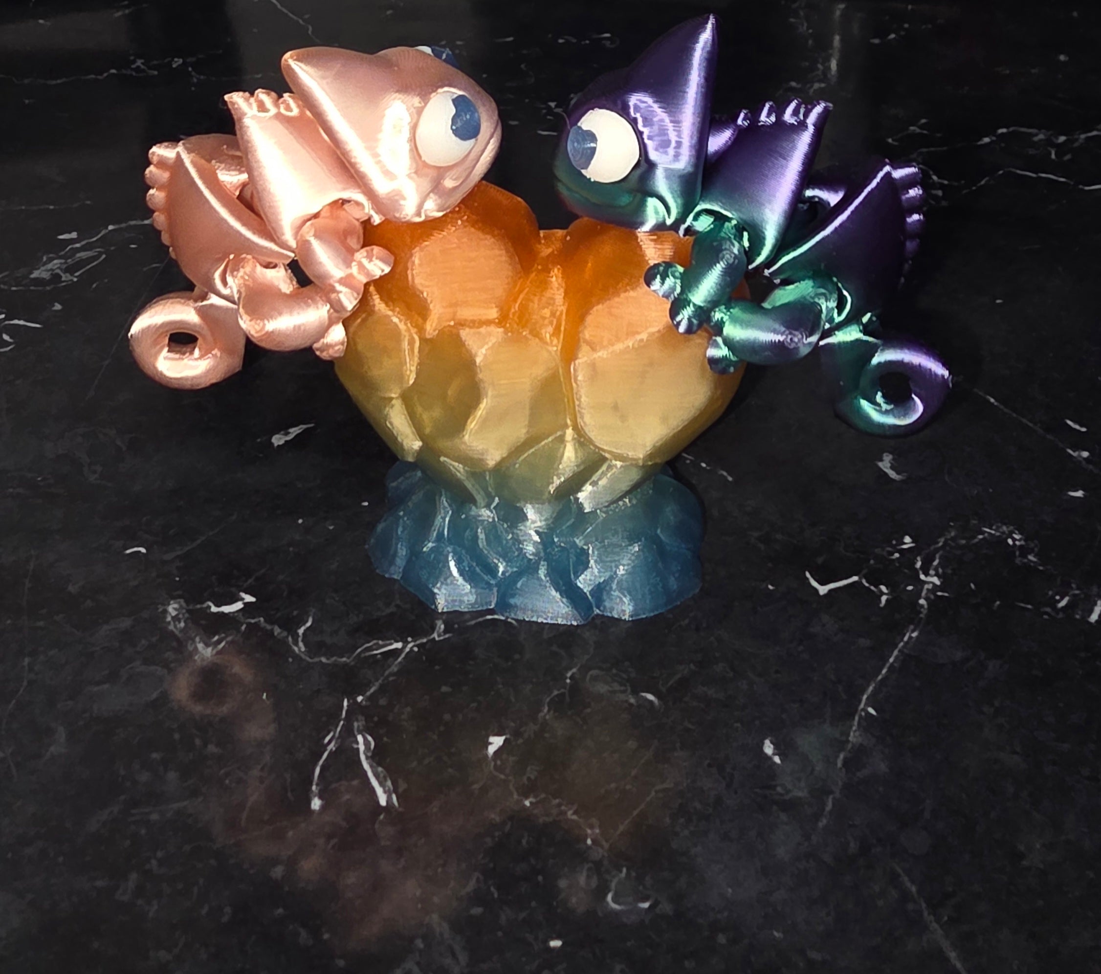 Magnetic Chameleon Keychain
