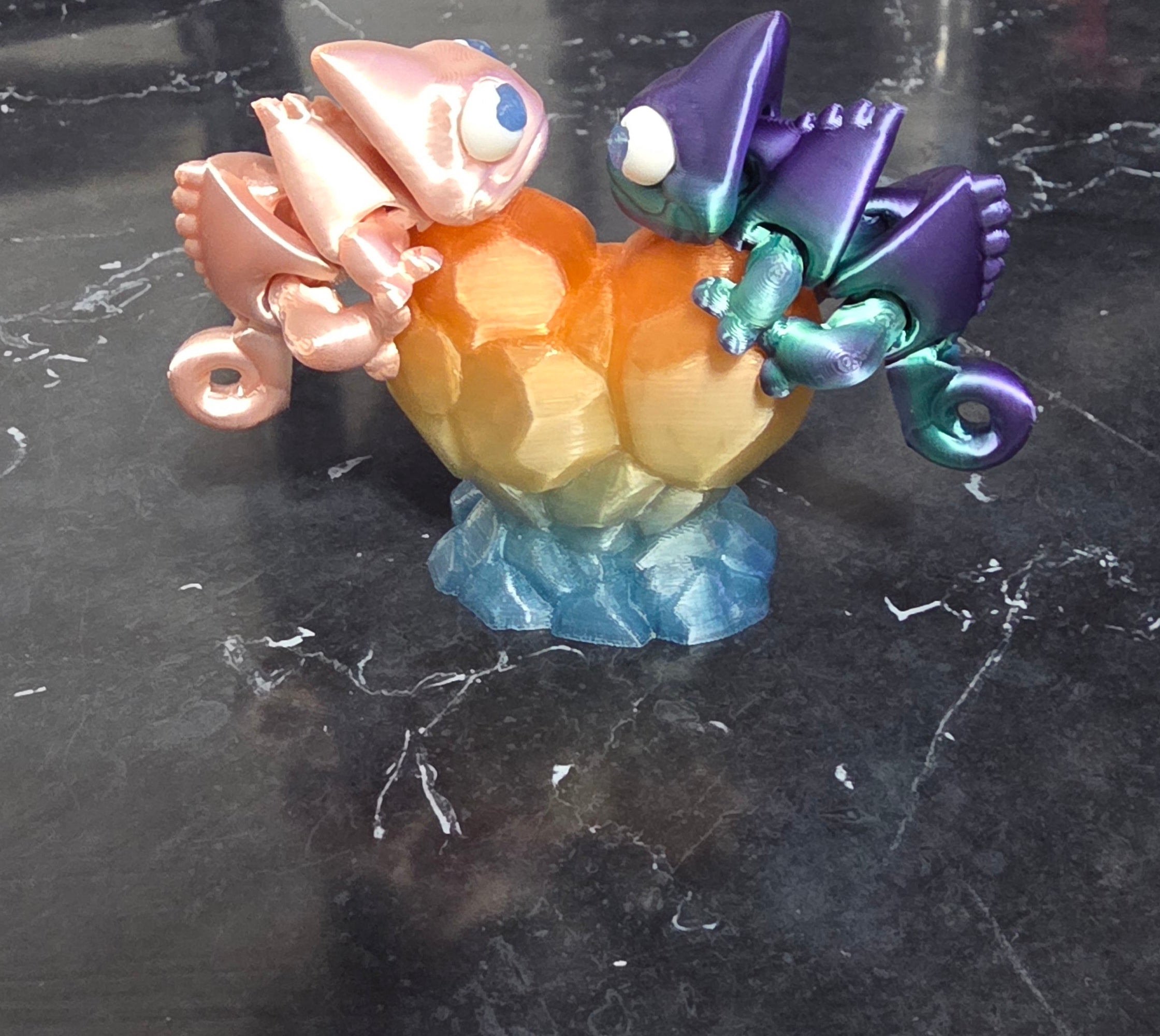 Magnetic Chameleon Keychain